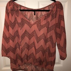 Maurice’s Coral Dressy Top